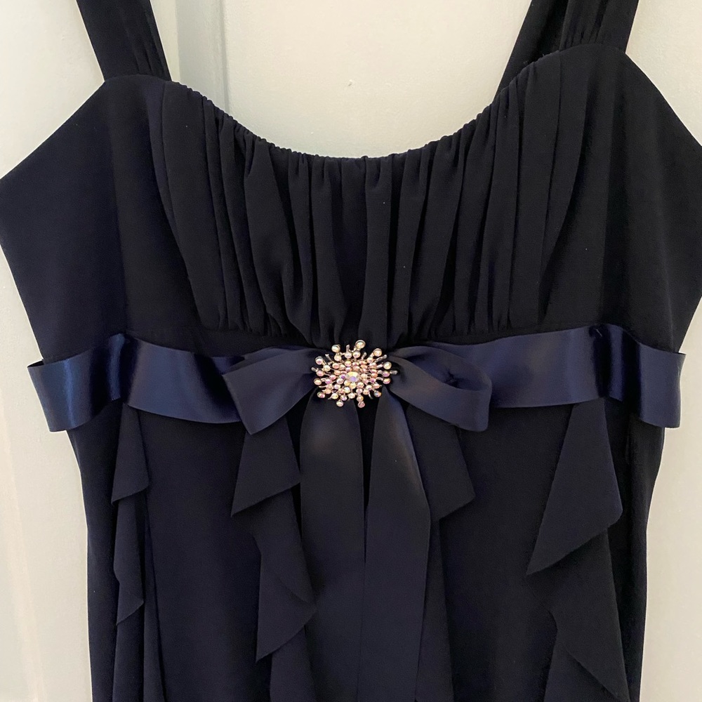 Beautiful navy blue dress for any special event